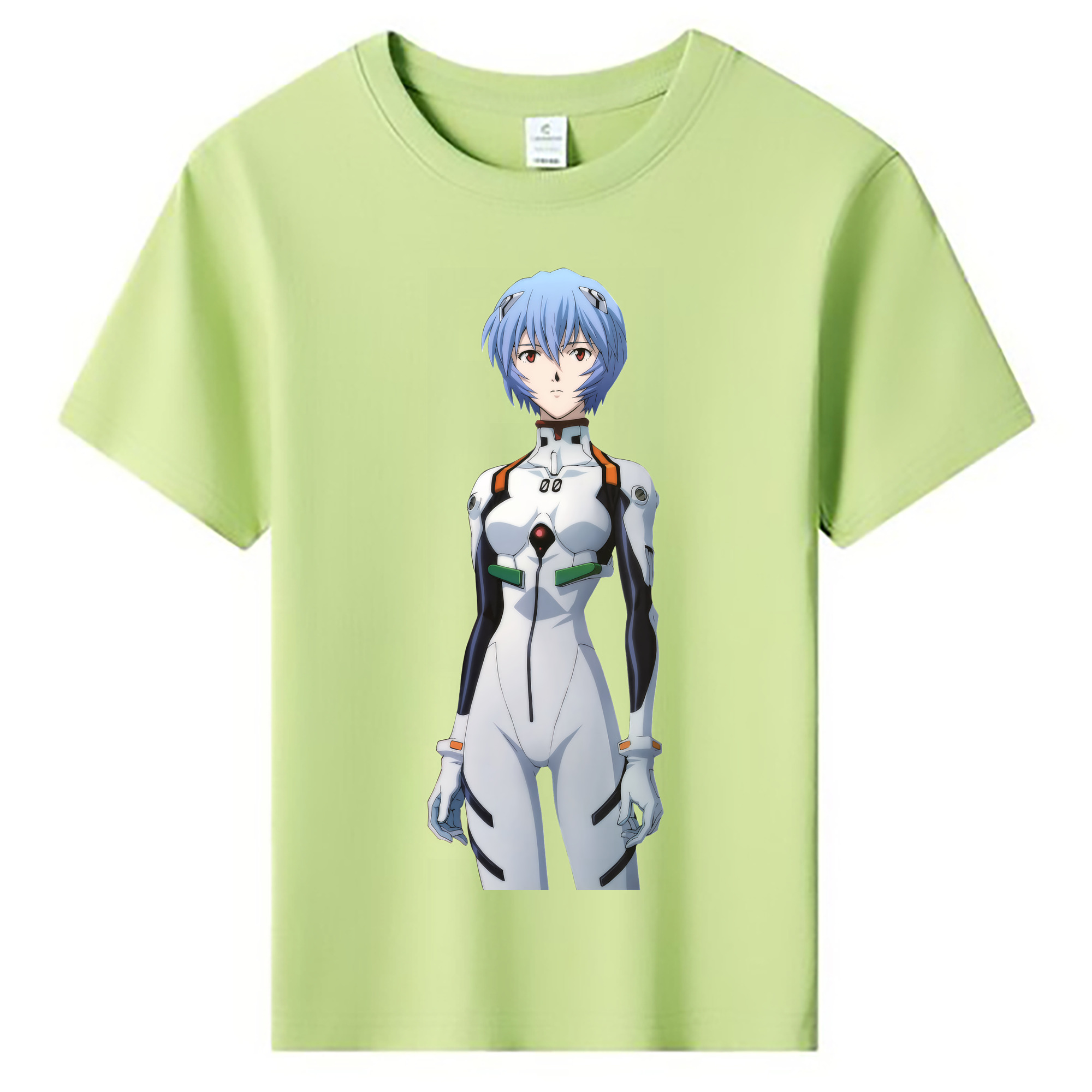 （画像用） EVA 新世紀エヴァンゲリオン 綿100％キッズTシャツ（フロントプリント）